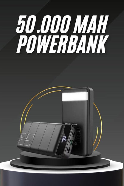 50.000 Mah Led Dijital Göstergeli USB Çıkışı Powerbank
