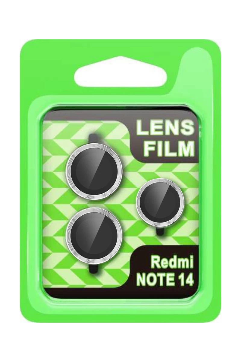 Xiaomi Note 14 5G Raze Metal Kamera Lens - Gümüş