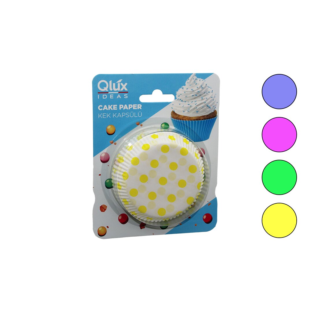 50PCS Turta - Cupcake Kek Kapsül