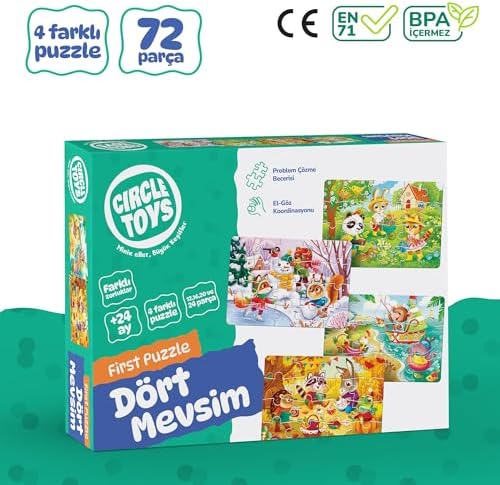 Circle Toys 4 Mevsim Puzzle