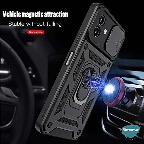 TECNO Camon 19 için Kılıf Impact Resistant Siyah [Camon 19 ile Uyumlu Kılıf - Siyah]