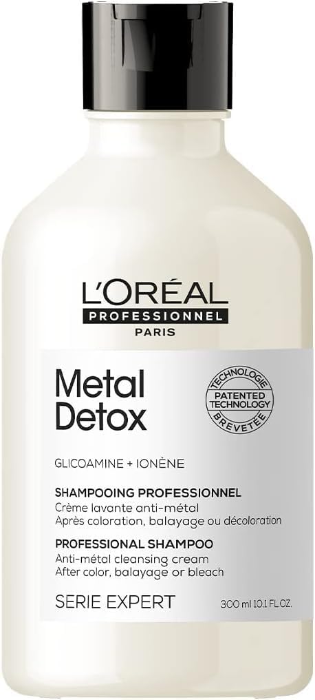 Professionnel Serie Expert Metal Detox Arındırıcı Şampuan 300 ml - İşlem Görmüş ve Boyalı Saçlar İçin Kırılma Karşıtı Bakım