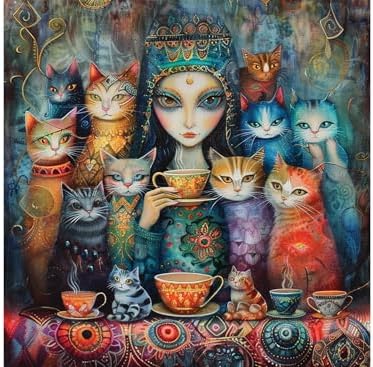 Puzzle - Büyülü Gözler / 1000 Parça Puzzle, #1188