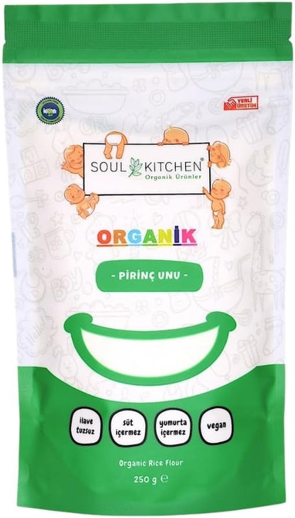 Organik Pirinç Unu 250gr