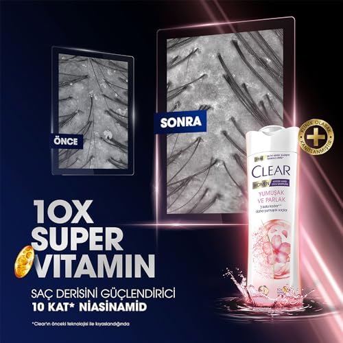 Kepeğe Karşı Etkili Şampuan Yumuşak ve Parlak 350 ml