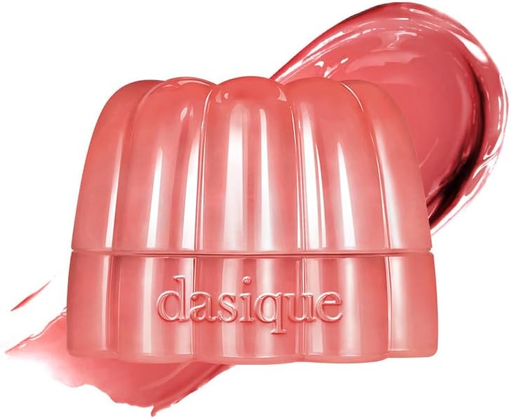 Dasique Esnek Jel Dokulu, Nemlendirici, Parlak Bitişli Ruj & Allık Chewing Glow Pot 10 Lychee Berry