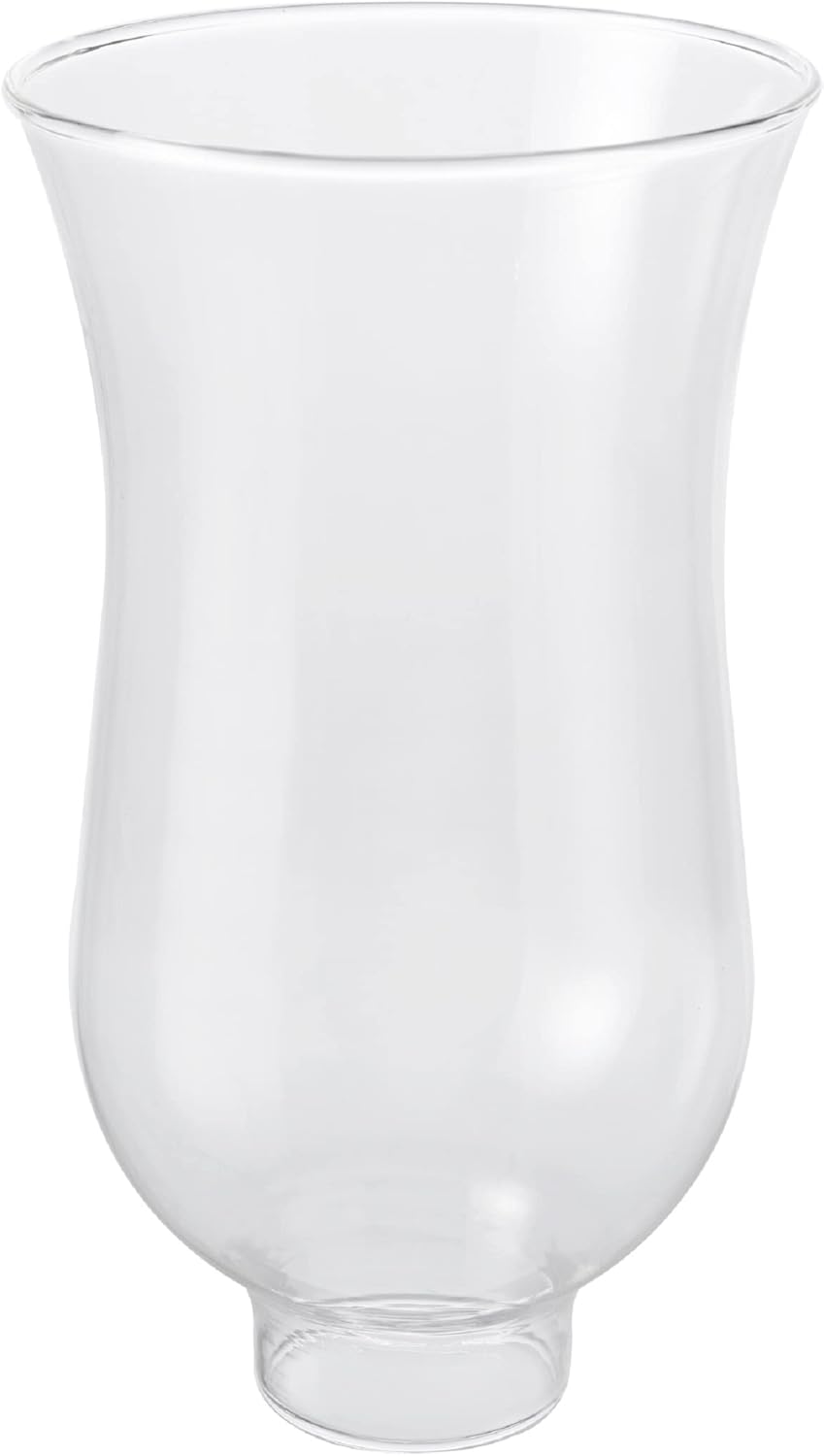 Aspen Creative Clear 23066-01 Flare Şekilli Geçiş Tarzı Yedek Cam Gölge, 1-1/2 inç Montaj Boyutu, 15,7 cm yükseklik x 9,9 cm çap
