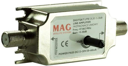 MAG AYARLI HAT KUVVETLENDİRİCİ INLINE AMPLIFIER (10-30DB)