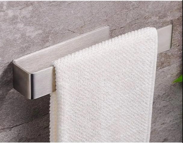 Paslanmaz Çelik Kağıt Rulo Havluluk, Peçetelik, Yapışkanlı Tasarım, Banyo Askısı