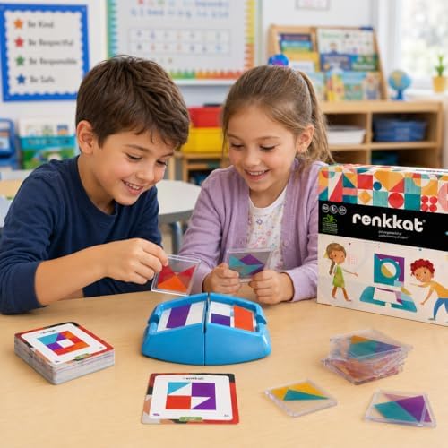 Zet Zeka RENKKAT (Tek Kişilik) Dikkat, Oyunu 4+ Yaş 1 Oyuncu