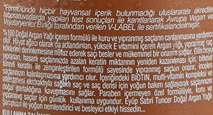 Doğal Argan Yağlı Şampuan 600 ml