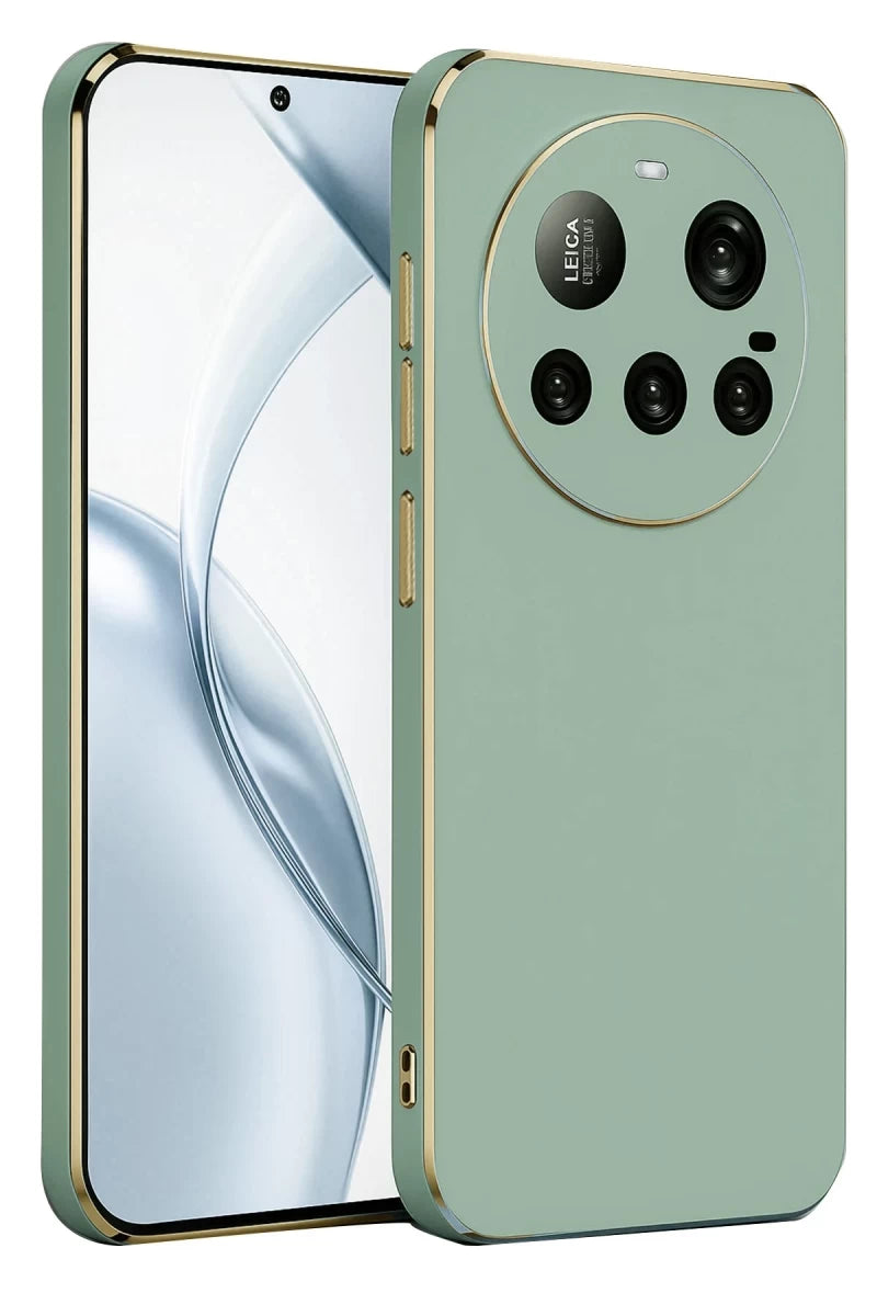 Xiaomi Mi 15 Ultra Kılıf Volet Silikon - Açık Yeşil