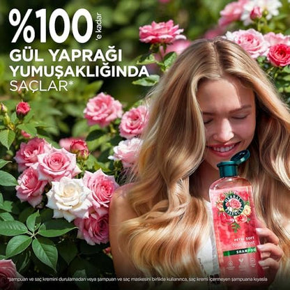 Herbal Essences Kadifemsi Yumuşaklık Gül Kokulu Şampuan 350ml