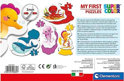 Moje Pierwsze Puzzle Sea Life