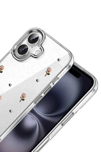 Apple iPhone 17 Fiyonk Desenli Kapak - Desen 6
