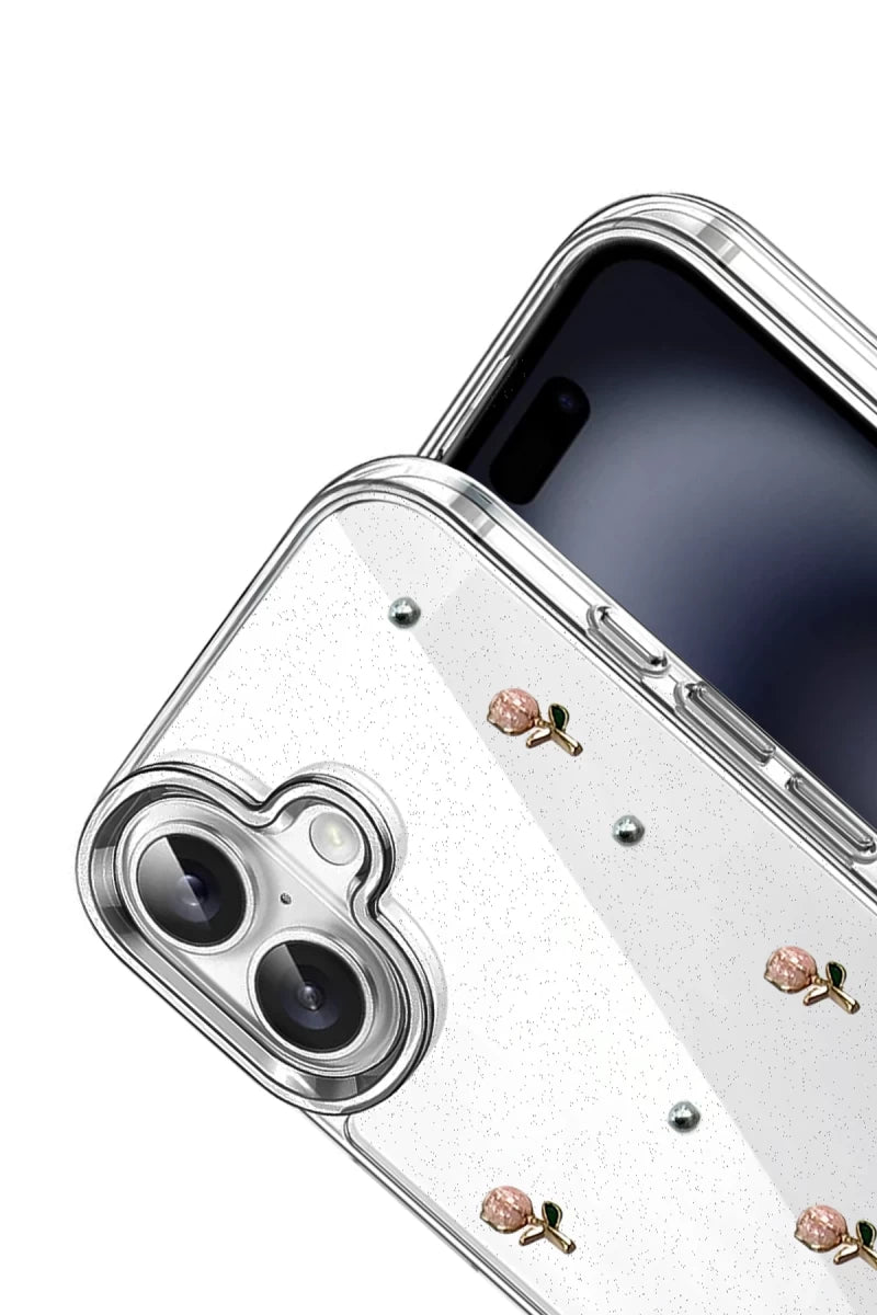 Apple iPhone 17 Fiyonk Desenli Kapak - Desen 6