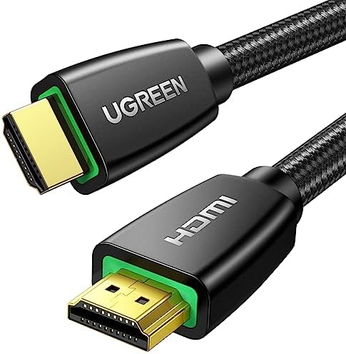 HDMI Kablo 4K 60Hz UHD 2.0 HDMI ARC Kablo HDR 3D Speed 18Gbps Ethernet Altın Kaplama TV Televizyon, Monitor, Blu-ray, PS5/PS4/PS3, Xbox Series S, Soundbar (2M ile Uyumlu)
