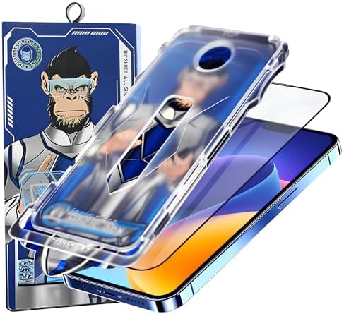 iPhone 14 Pro Max ile Uyumlu Ekran Koruyucu Cam - 9H Temperli Cam, Kolay Kurulum Aparatlı, HD Görüntü Netliği, Çizilmeye Dayanıklı Ekonomik Koruma - Şeffaf Cam