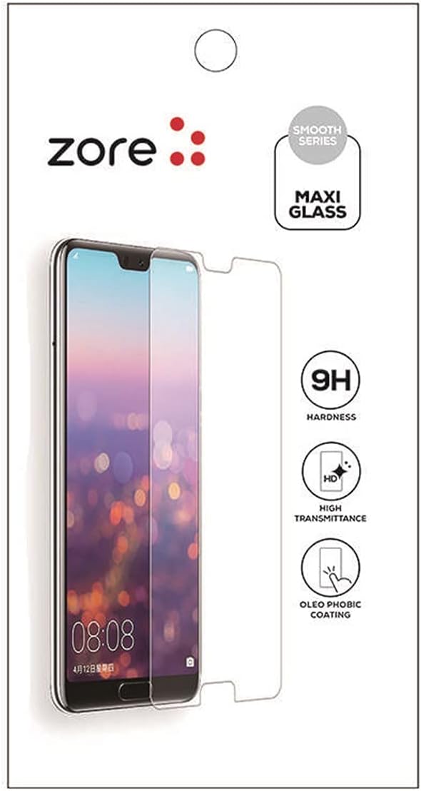 Maxi Redmi Note 8 Pro İçin Temperli Cam, Şeffaf