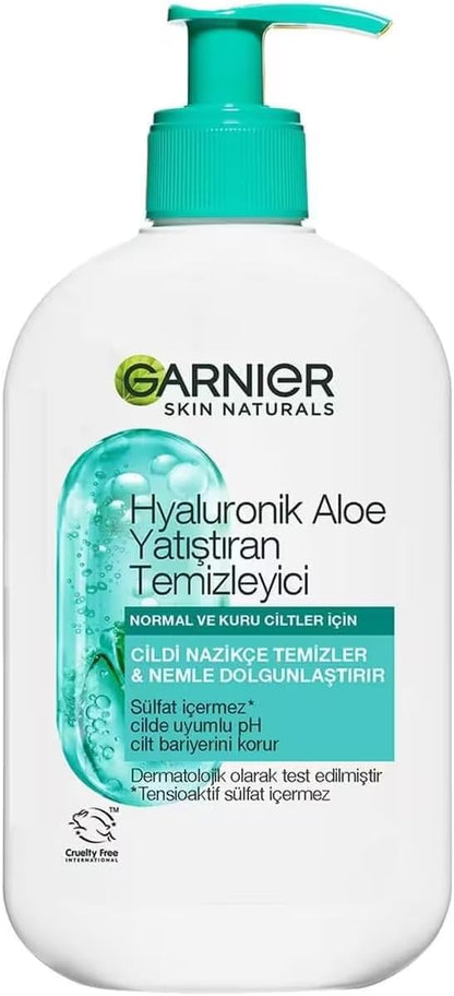 Hyaluronik Aloe Nemlendiren ve Yatıştıran Temizleyici 250 ML