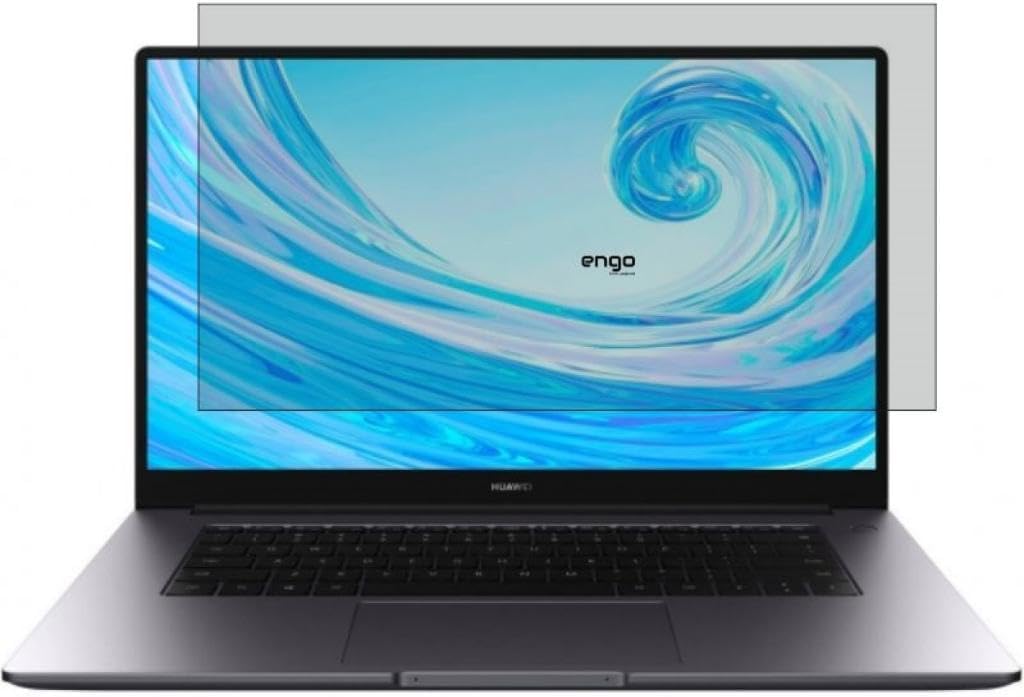 Engo Huawei MateBook D15 i3 15.6 inç ile Uyumlu Hayalet Ekran Koruyucu 16:9