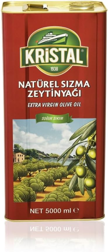 Kristal Natürel Sızma Zeytinyağı 5 L DG