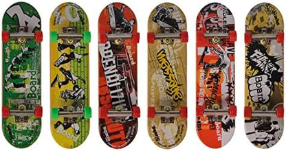 Simba 103306083 parmak kaykayı, 6 farklı kaykaydan sadece 1 ürün gönderilir, 9 cm, stres önleyici, parmak scooter’ı, aksesuarlı, 5 yaş ve üzeri