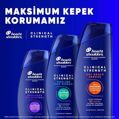 & Shoulders Clinical Strength Advanced Oil Control Yağ Dengeleyici Şampuan 400 ml
