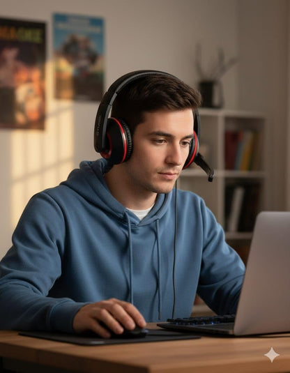 X8 SÜPER BASS STREO OYUN OYUNCU KULAKLIĞI BİLGİSAYAR NOTEBOOK LAPTOP TABLET CEP TELEFONU FULL UYUMLU AAA+ KALİTE KAMPANYA FİYAT-PERFORMANS ÜRÜNÜ