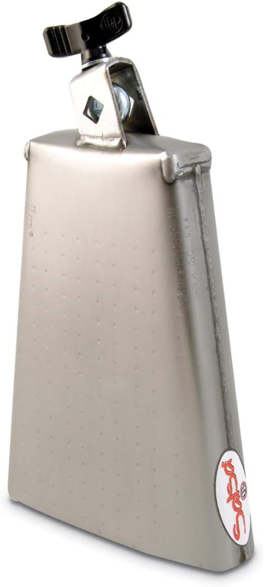 LP Latin Percussion ES-6 İnek çanı Salsa Timbale Uptown 7,75", fırçalanmış çelik, monte edilebilir