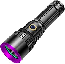 Valkyrie 365nm LED UV El Feneri 20W Güç | 3000mAh Şarjlı Alüminyum Gövde Profesyonel Kullanım