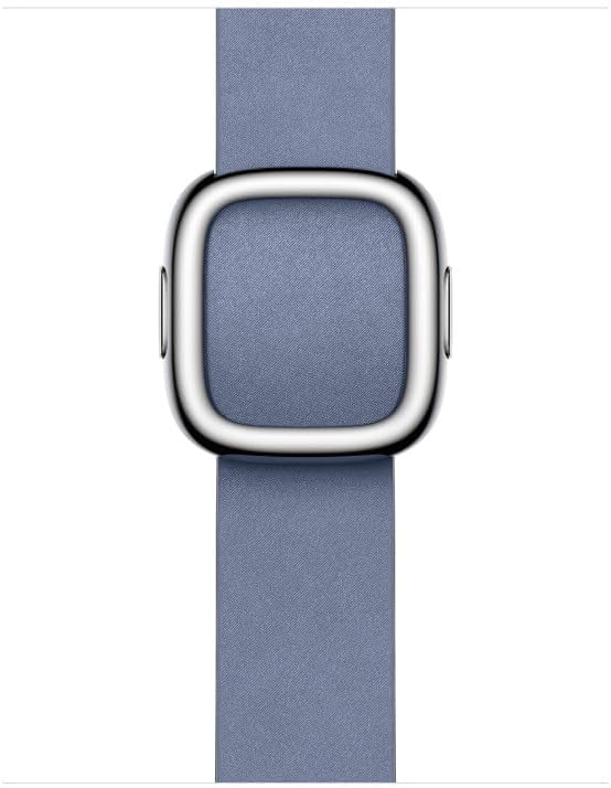 Apple Watch Band - Modern Tokalı Kayış - 41 mm - Lavanta Mavisi - Küçük Boy