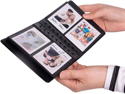 Instax Spiralli Polakart Fotoğraf Albümü, 6x9cm, 68 Fotoğraf Kapasitesi (BEYAZ)