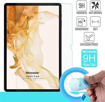 Galaxy Tab S9 X710 Nano Glass Cam Ekran Koruyucu [Galaxy Tab S9 X710 ile Uyumlu Kılıf - Şeffaf]