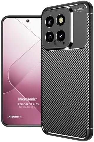 Xiaomi Mi 14 için Kılıf Legion Series Siyah [Mi 14 ile Uyumlu Kılıf - Siyah]