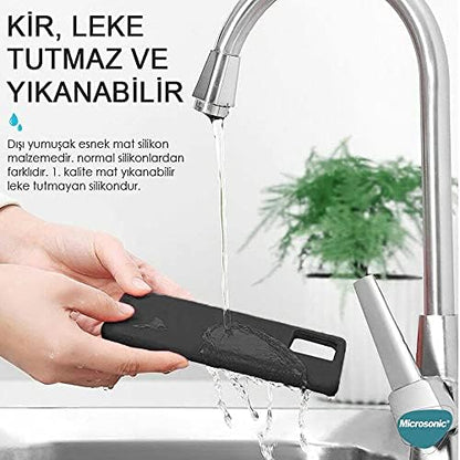 Apple iPhone 17e için Kılıf Liquid Lansman Silikon Gri [iPhone 17e ile Uyumlu Kılıf - Gri]