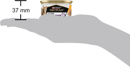 Purina Pro Plan Yavru Kediler için Tavuklu Yaş Kedi Maması Konserve 85gr x 24 Adet