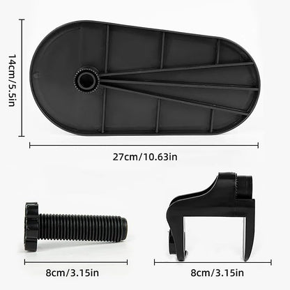 Ergonomik Ayarlanabilir Masa Kol Dayanağı ve Döner Mouse Pad Tutucu, Masaya Takılan Bilek ve Ön Kol Destek Aparatı, Ofis ve Ev Kullanımı İçin Rahatlatıcı Tasarım | DY-841