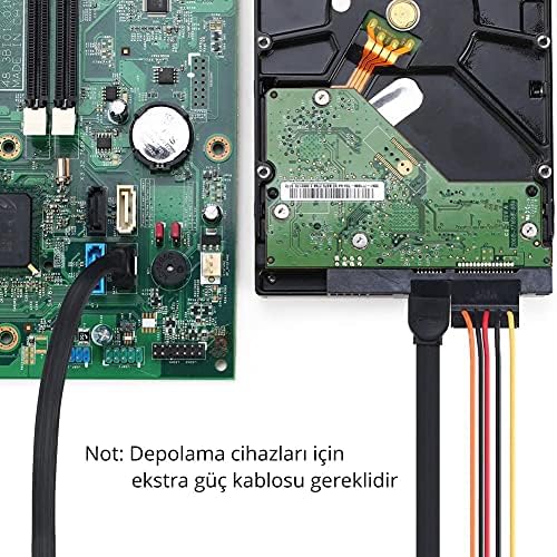 90 Derece Sata 3.0 Disk Kablosu 50 cm