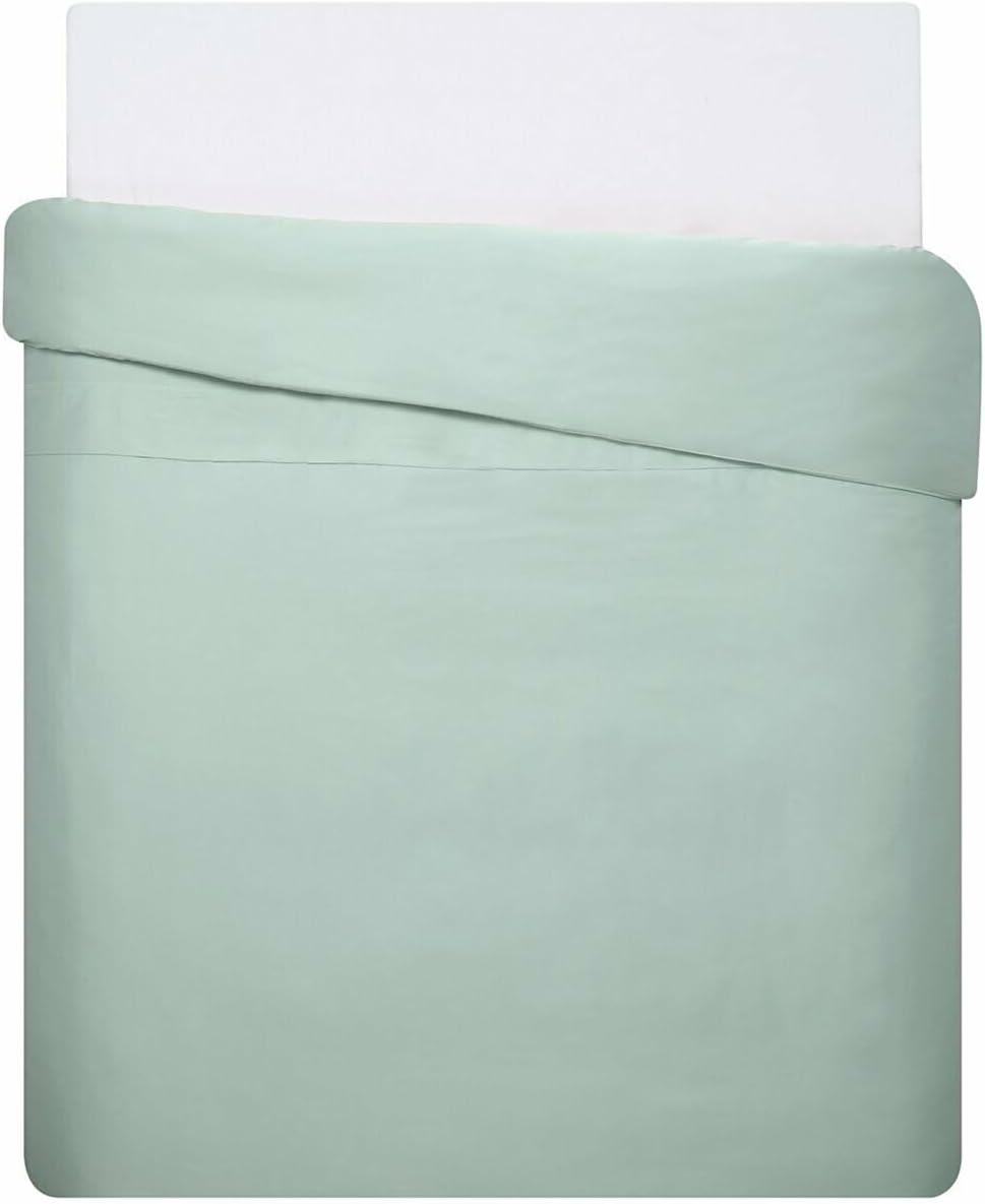 Linens Mix&Match Pamuk Saten Çift Kişilik Nevresim Kılıfı Yeşil