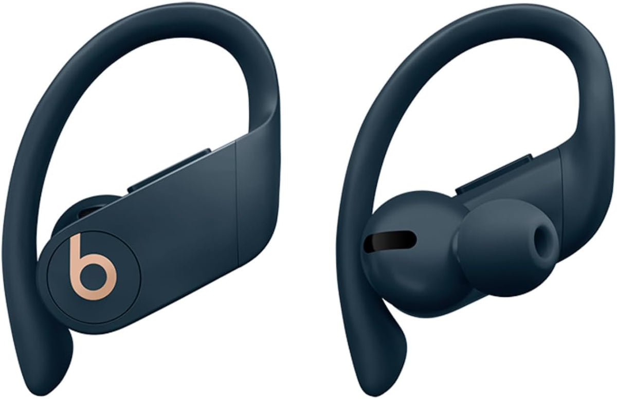 Powerbeats Pro Tümüyle Kablosuz Kulak İçi Kulaklık - Apple H1 Kulaklık Çipi, Class 1 Bluetooth®, 9 Saat Dinleme Süresi, Tere Dayanıklı Kulaklıklar - Lacivert (Önceki sürüm)