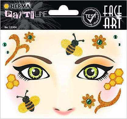 Face Art Yuz Susleme Etiketi Bal Arisi