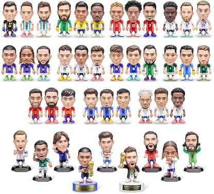 Zuru FIFA World Cup 2026 Ballers Series 1 Sürpriz Kapsül: Resmi 33 Farklı Futbolcu Figürü, Sürpriz Aksesuar ve Birleştirilebilir Saha Parçalı Koleksiyon Oyuncak Seti