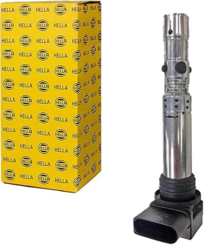 Ateşleme Bobini - 12V - 4-Kutuplu - Buji Delik Ateşleme Bobini - Geçmeli - Audi A3 1.8T (1996-2003), A4 1.8T (2000-2004), Seat Ibiza (2003-2008), Vw Passat B5.5 (2000-2005) ile uyumlu