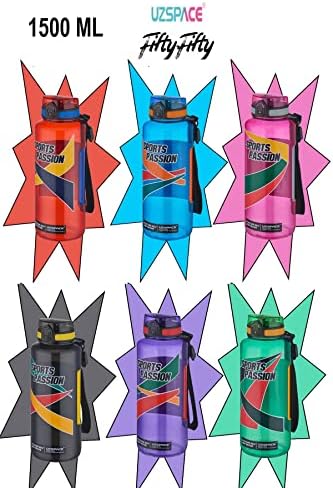 Sports Passion Mega Büyük Boy 1500 ml Tritan Su Matarası Kaydırmaz Tutma Özelliği