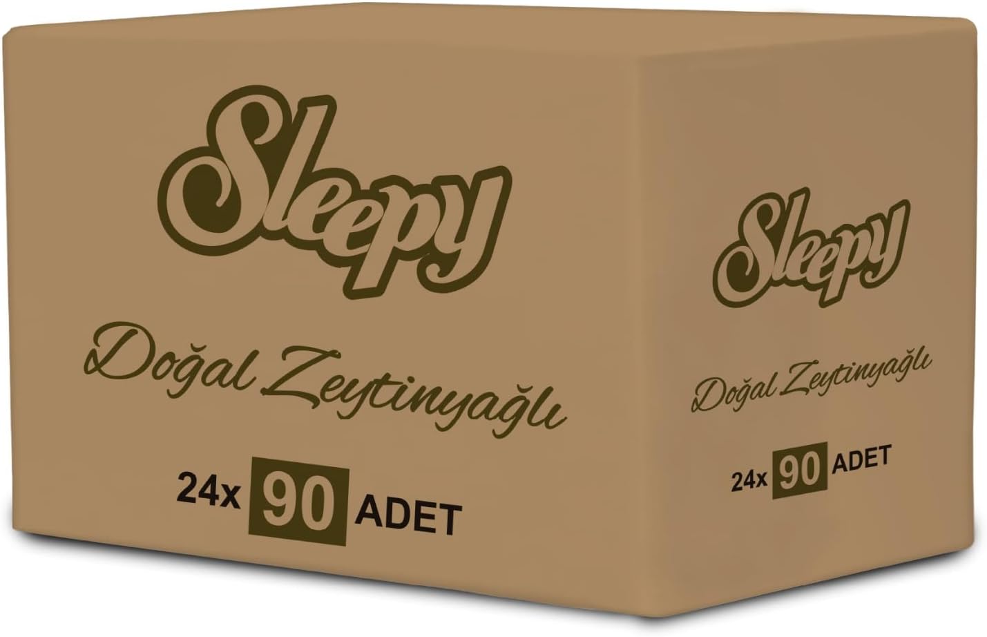 Sleepy Doğal Zeytinyağlı Islak Havlu (24 X 90 Adet)