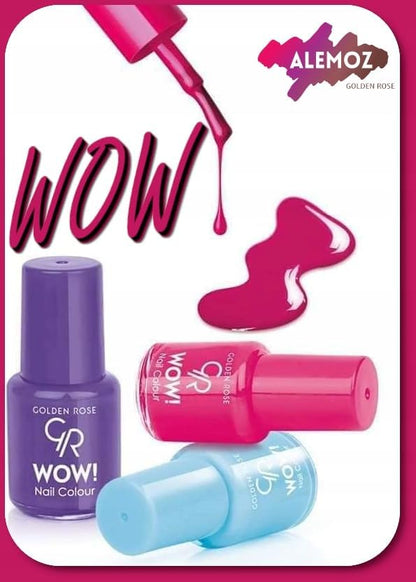 Wow Nail No: 10 - Parlak Bitişli Mini Oje 6 ml