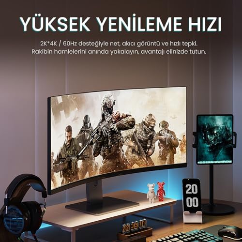 8K/4K 60 Hz Displayport V1.2 Kablo 1.5 Metre
