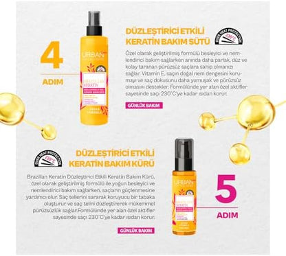 Care Brazilian Keratin Saç Bakım Sütü, 200 ml