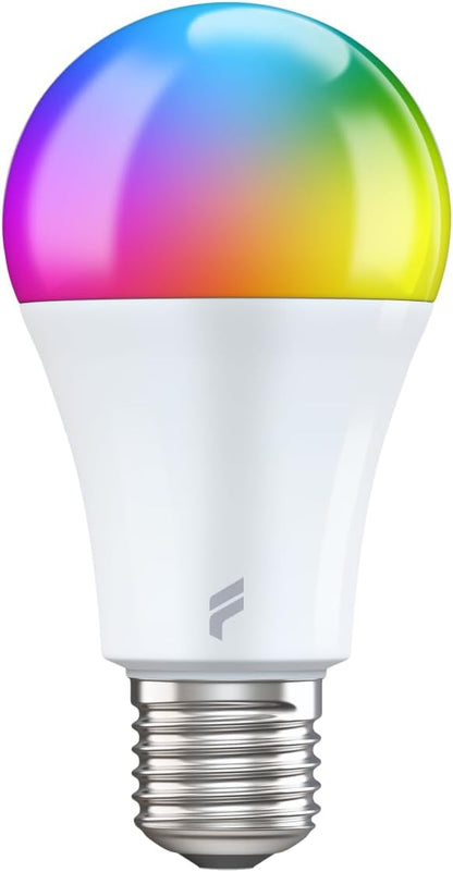 Fonri Akıllı Led Ampul, 9w-titreşimsiz, 16.7 Milyon Renk, Sesli Kontrol, 806'lümen, Doğal Sarı ve Beyaz Renk, Ambiyans, Tuya Destekli, 2 yıl garantili